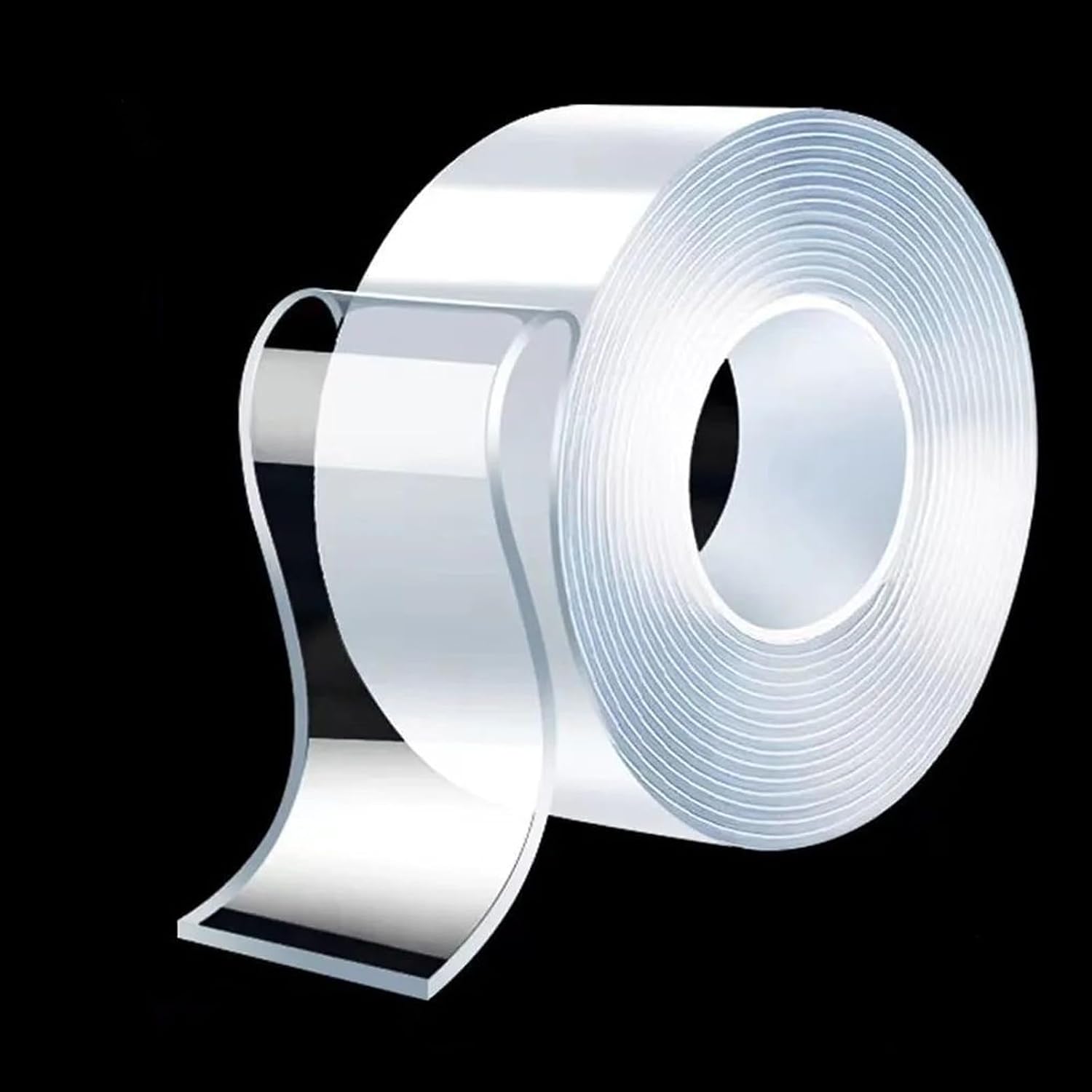 10FT Clear Double-Sided Nano Tape — Heavy Duty Removable Adhesive