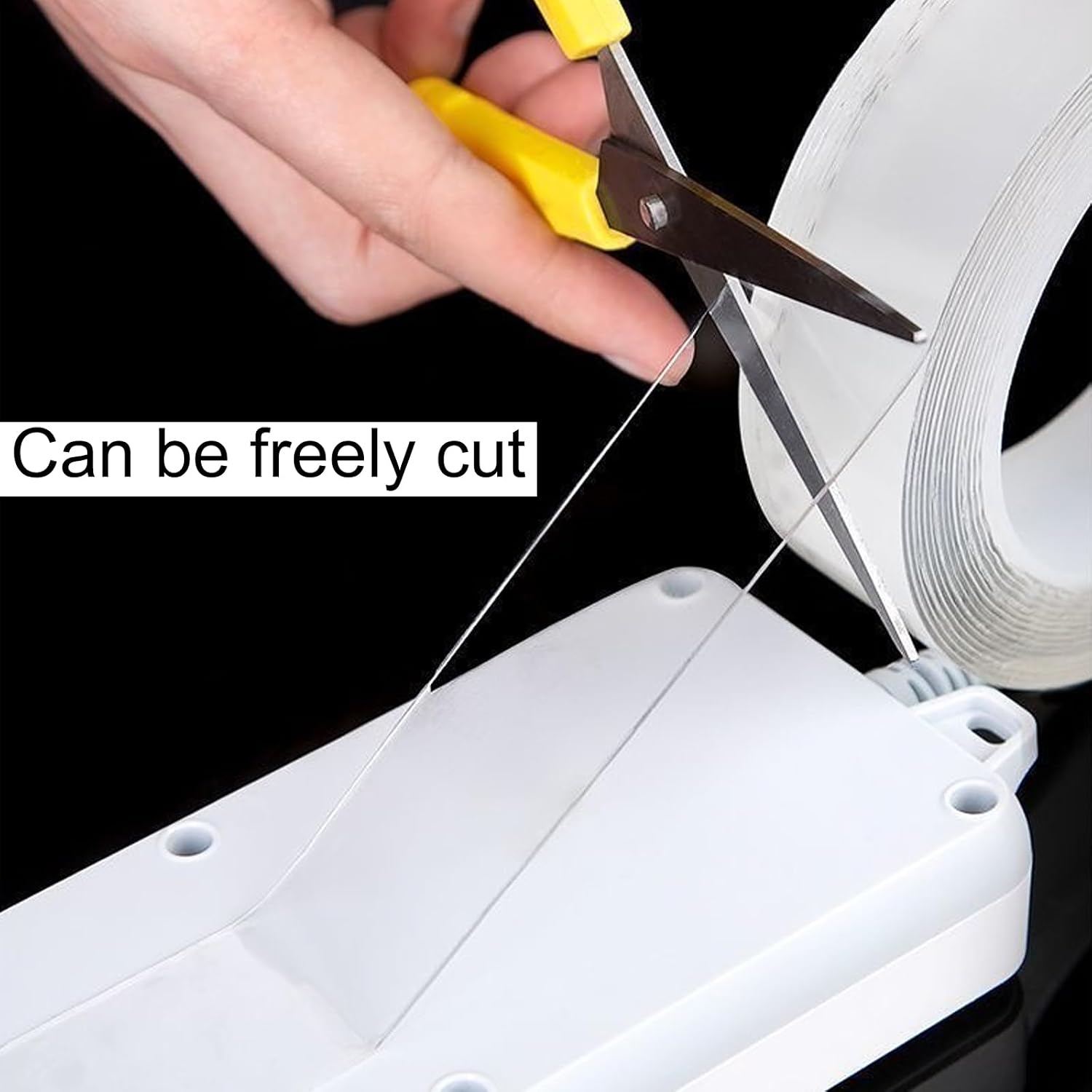 10FT Clear Double-Sided Nano Tape — Heavy Duty Removable Adhesive