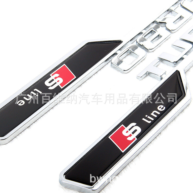适用奔驰AMG涡轮增压叶子板贴TURBO SLINE M 福特ST RS叶子板标