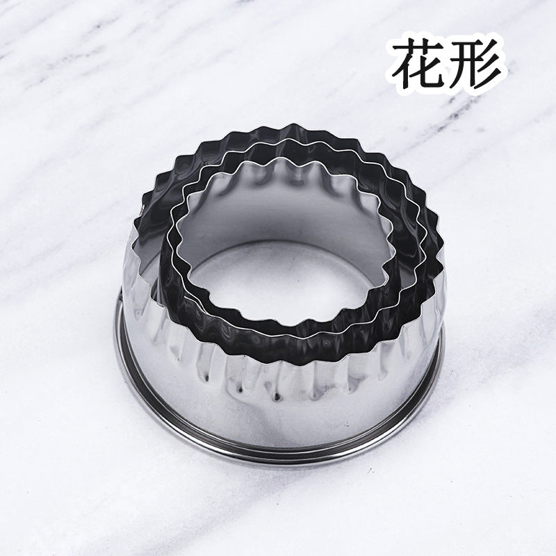 批发304不锈钢包饺子器 切饺子皮模具夹捏水饺模型厨房小工具