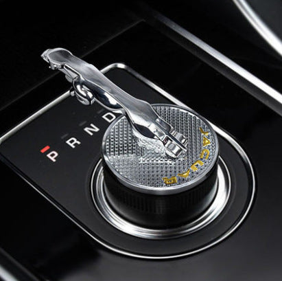 适用捷豹XF XE XJL XJ F-PACE XFL 路虎内饰改装排挡头档位装饰贴