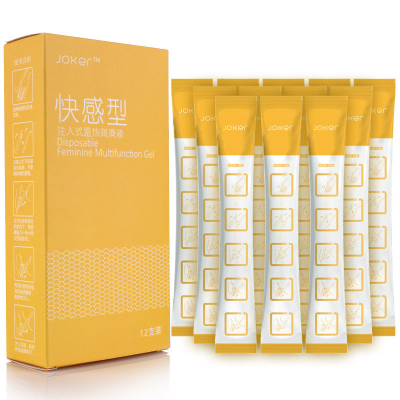 JOKER女用注入式润滑液凝胶针管 夫妻润滑油润滑剂 情趣成人用品