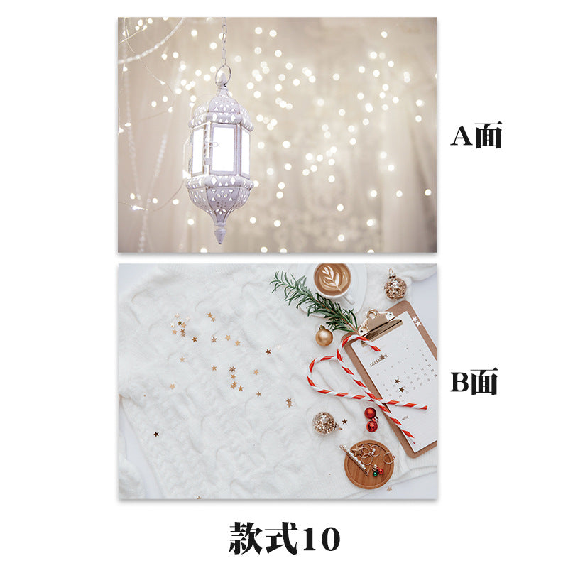 3D立体双面背景纸淘宝热卖拍照饰品美食摄影道具几何体背景道具