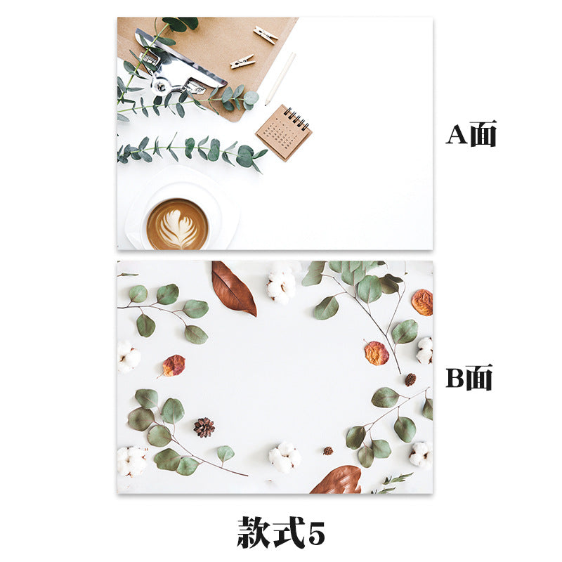 3D立体双面背景纸淘宝热卖拍照饰品美食摄影道具几何体背景道具