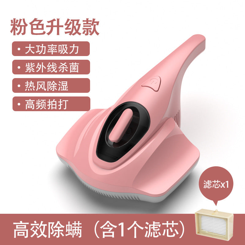 110v小家电除螨仪手持吸尘器除螨器紫外线双拍打配日欧美英规格线