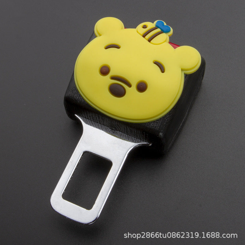 定制卡通汽车安全带延长器安全带抠头插头加长揷片头可爱改装接头