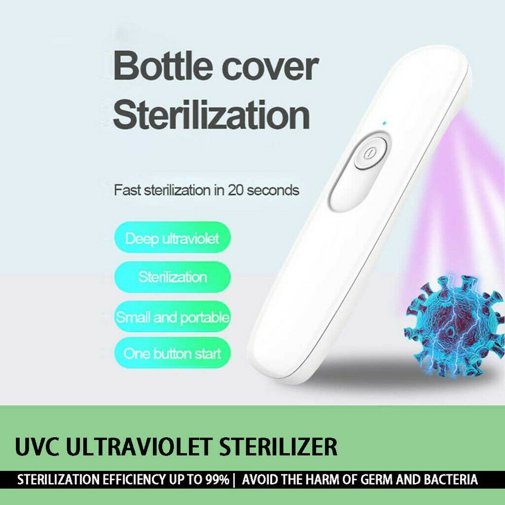 UVC Portable Sterilizer Ultraviolet Cleaner Cell Phone Sanitizer Disinfection