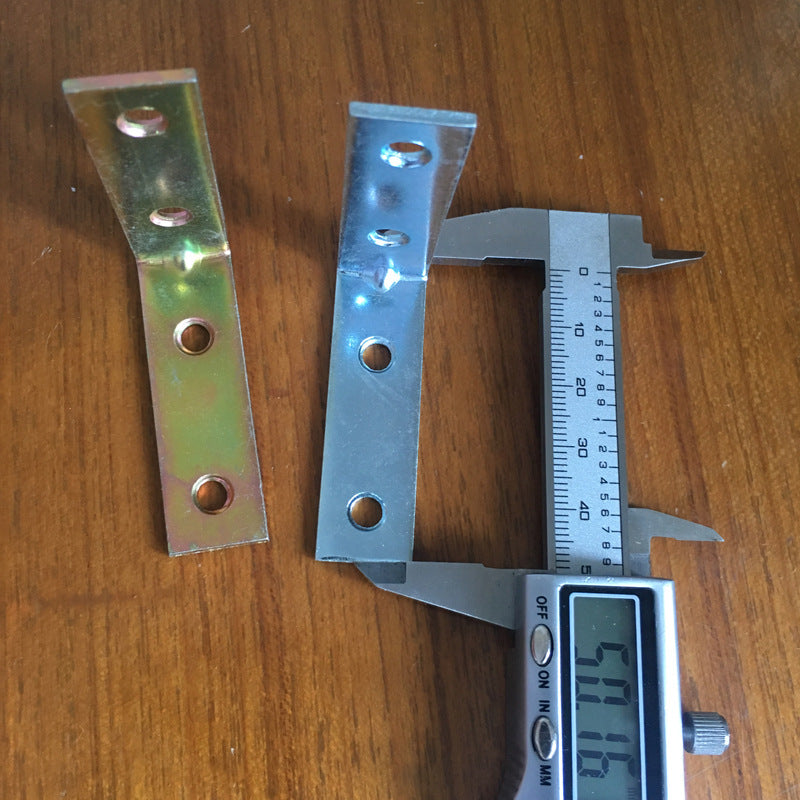 批发订制冷轧钢角码 加强L型固定角码  坚固直角支架 连接件角铁