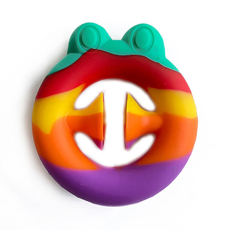 亚马逊新款SNAPPERZ 硅胶减压握力器发泄感官fidget toy力量儿童