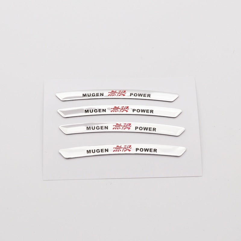 适用于奔驰陆虎m amg sline quattro 无限轮毂贴车贴标保护伞