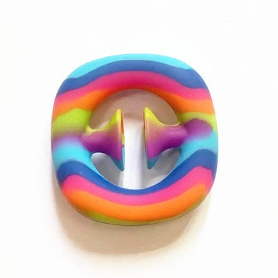 亚马逊新款SNAPPERZ 硅胶减压握力器发泄感官fidget toy力量儿童