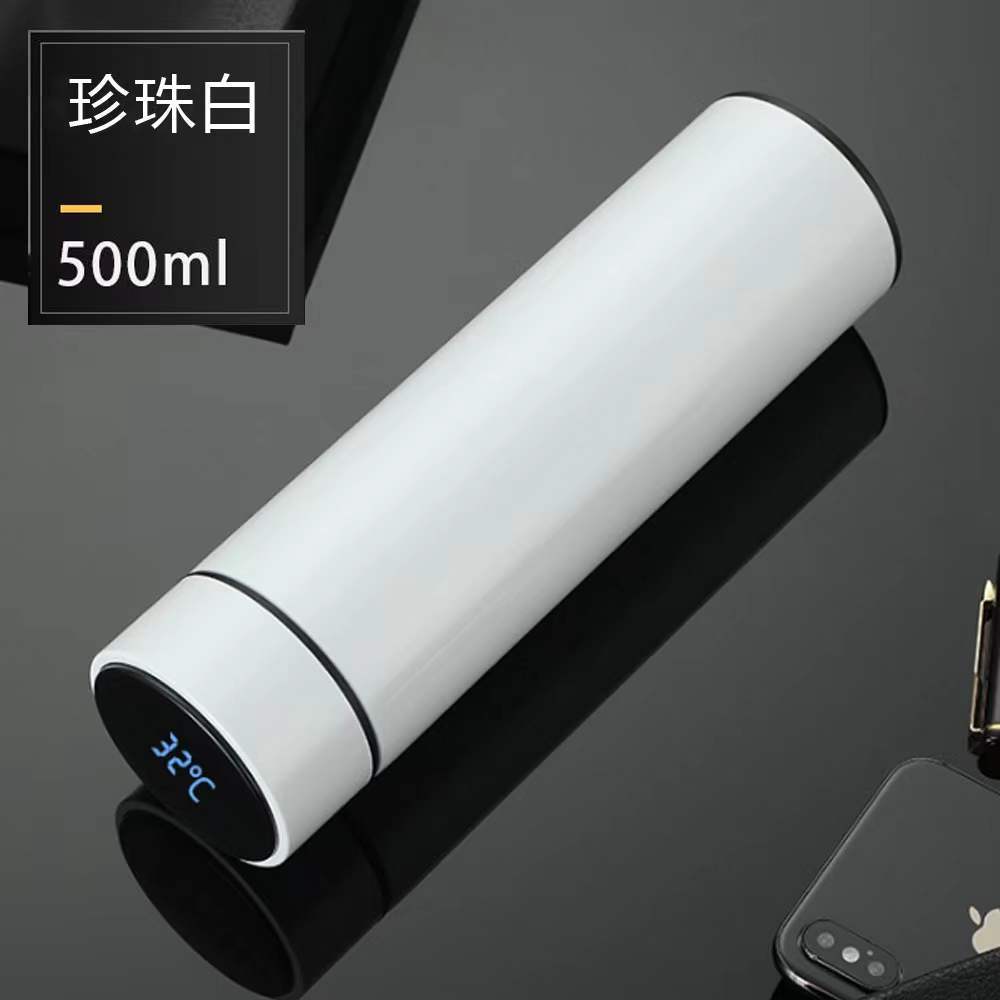 保温杯智能测温LED触摸数显示温度水杯情侣创意商务礼品印LOGO